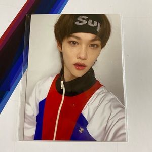 stray kids felix official photocard